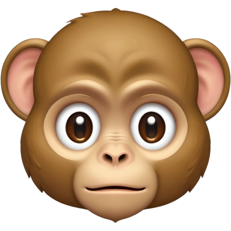 Sad monkey emoji