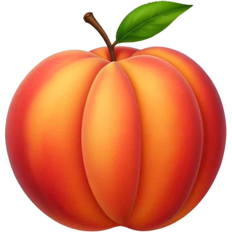 Персик emoji