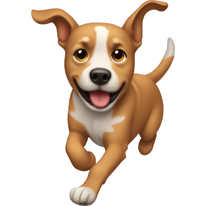 Perro volando  emoji