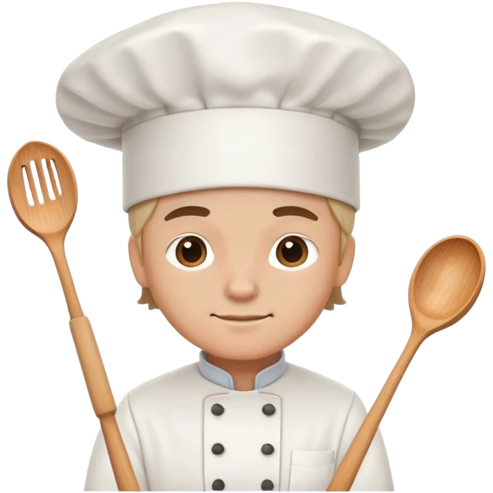 Chef cooking emoji