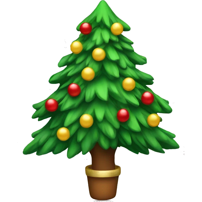 Christmas tree emoji