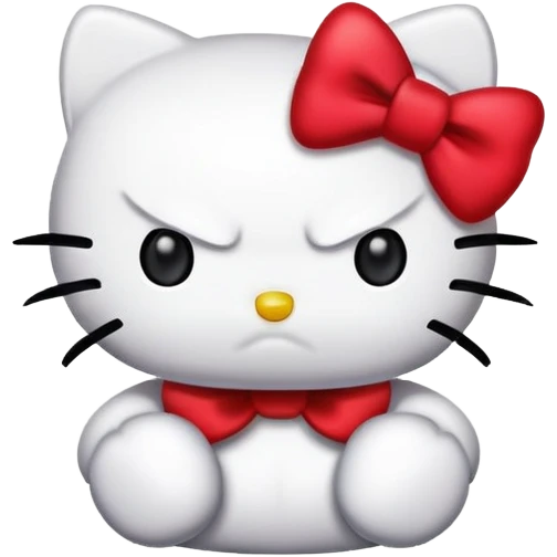 Hello-kitty hello-kitty mad emoji