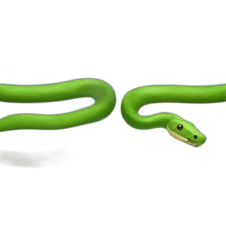 obese snake emoji