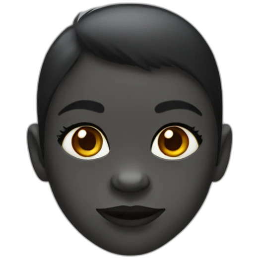 Gorilla girl emoji