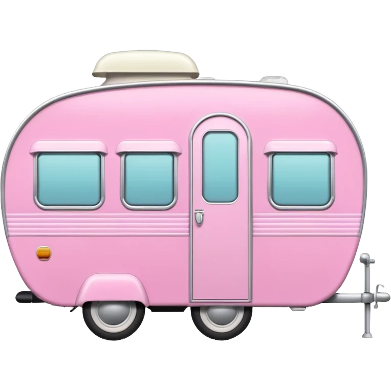 pink caravan emoji
