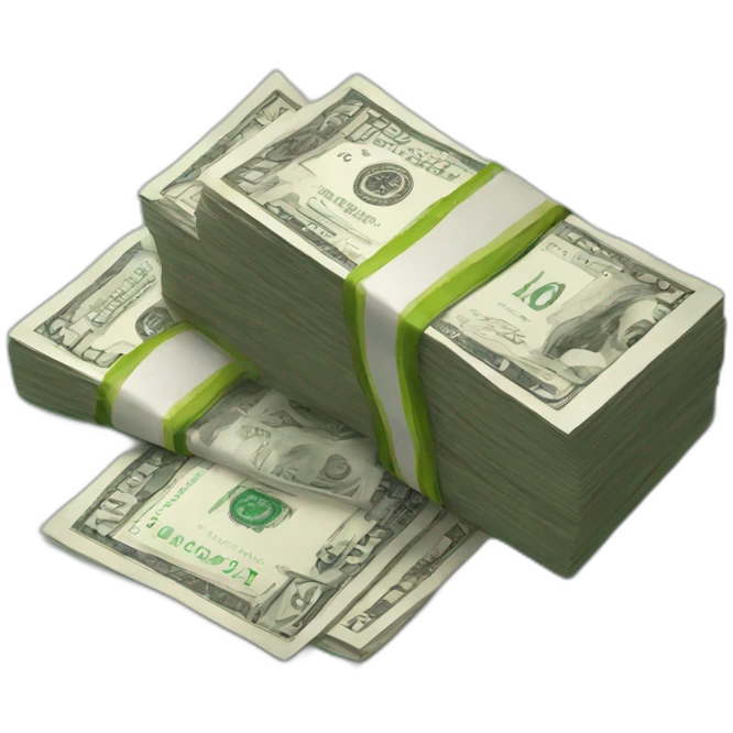money on the table emoji
