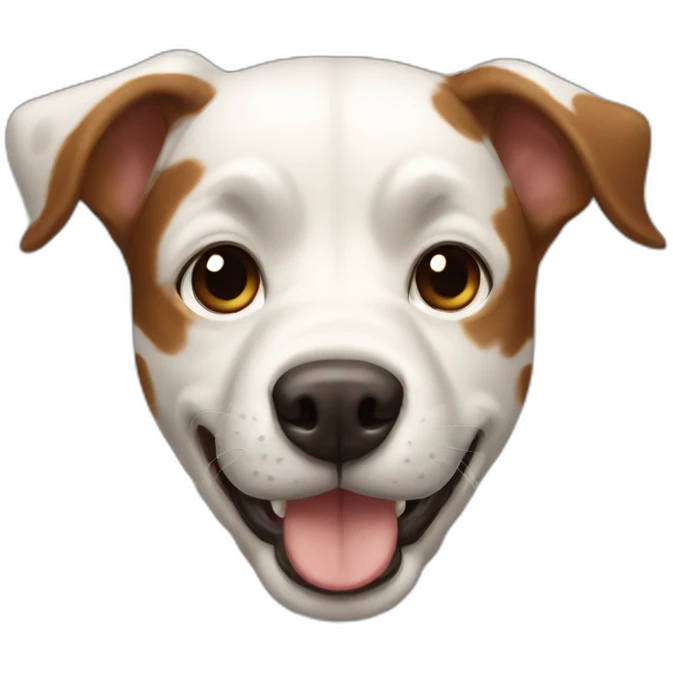 Perro vaca  emoji