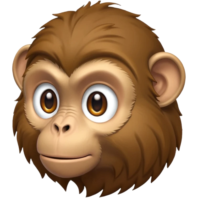 monkey profile view emoji