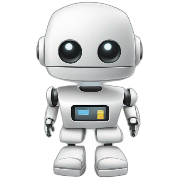 robot resume builder laptop emoji