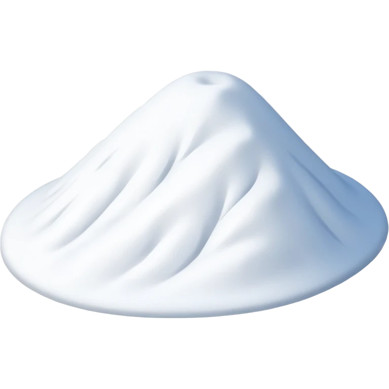 snowy hill  emoji
