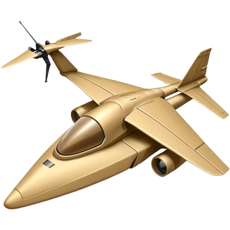 assault  military ornithopter dune sand color emoji