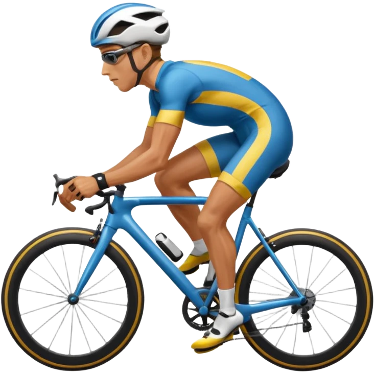cyclist Athlete in Action emoji