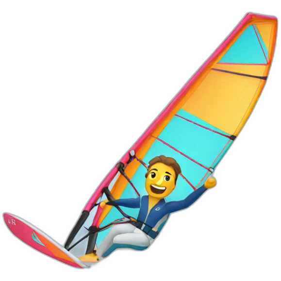 Windsurfing emoji