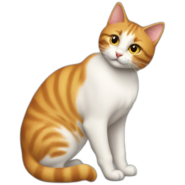 A cat tango emoji