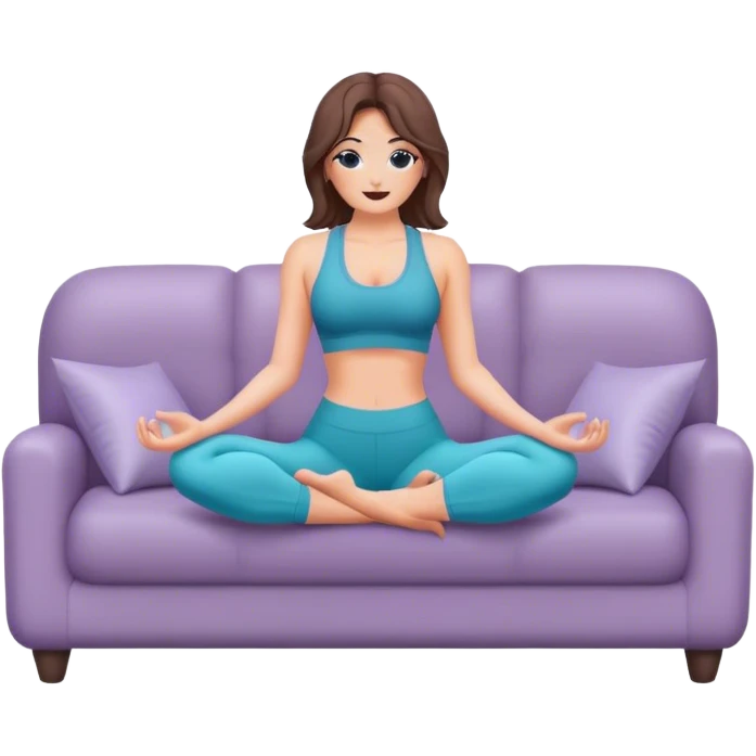 realistic kylie janner in yoga pants on couch emoji