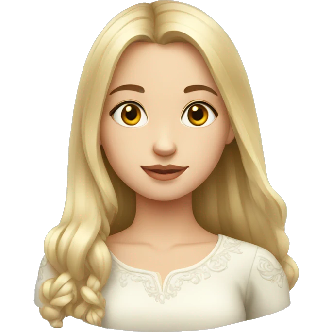 Russian girl  emoji