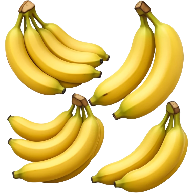 Create tipos de bananas emoji