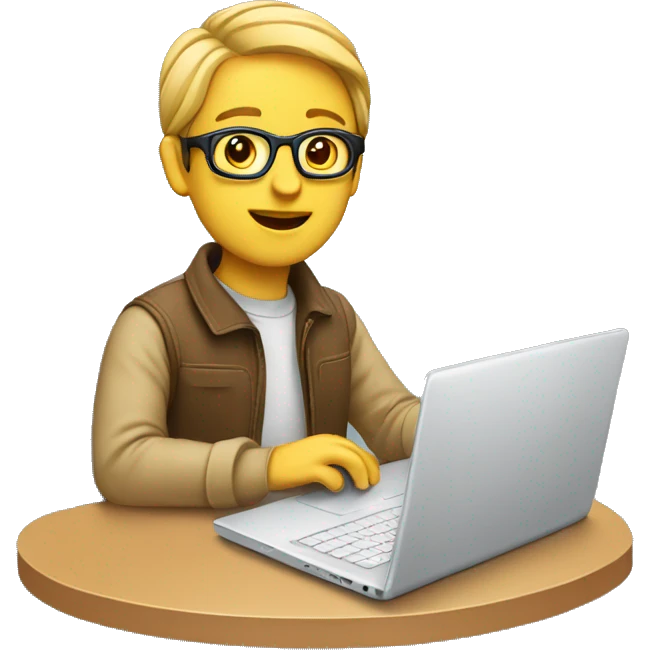 graphic designer add Laptop emoji