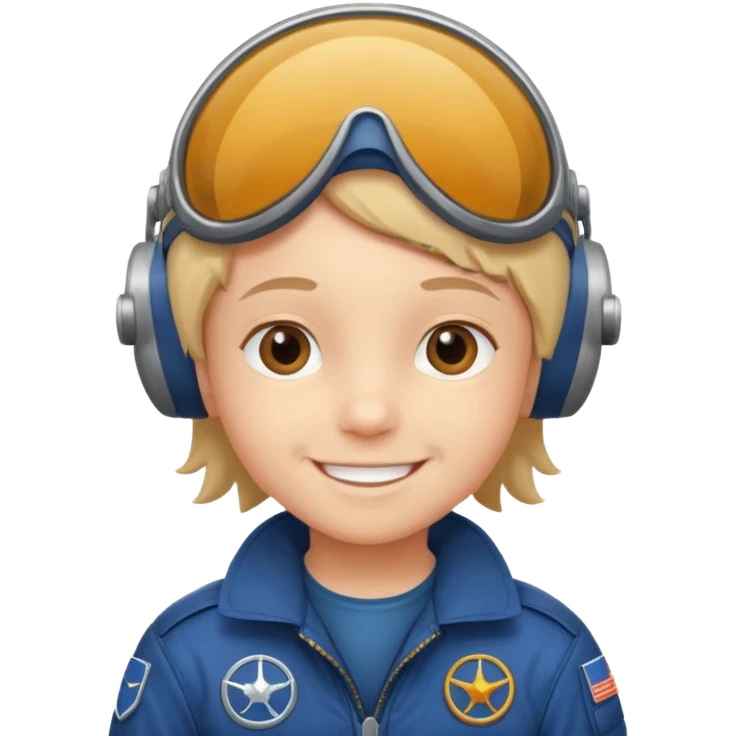 kid pilots emoji