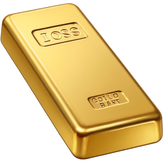 Gold bar emoji