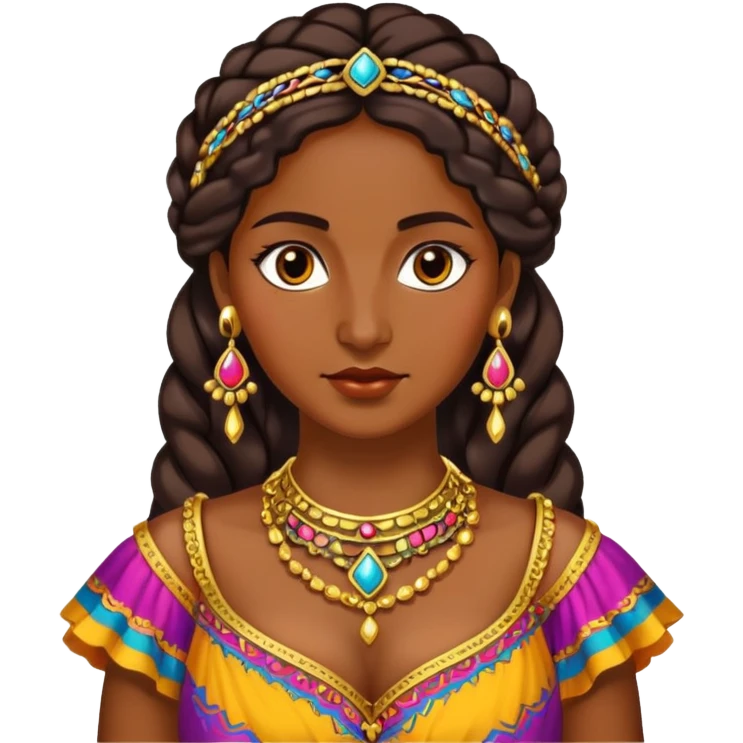 Bandera gitana emoji