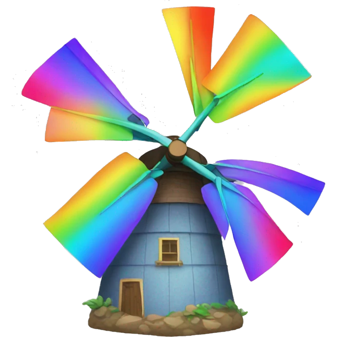 rainbowwindmill emoji