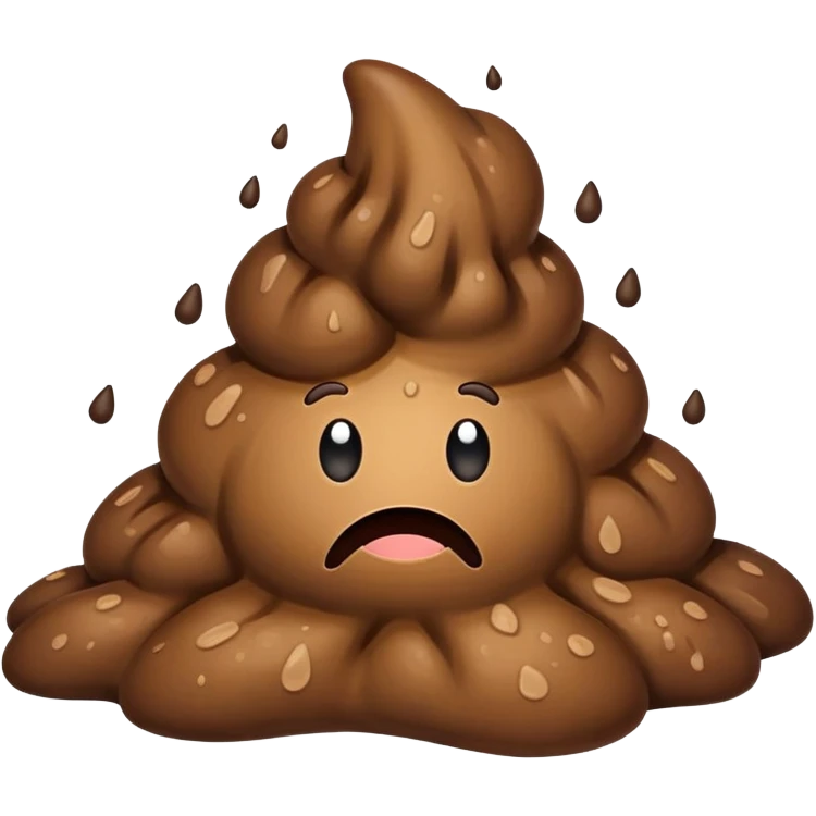 poop splat emoji