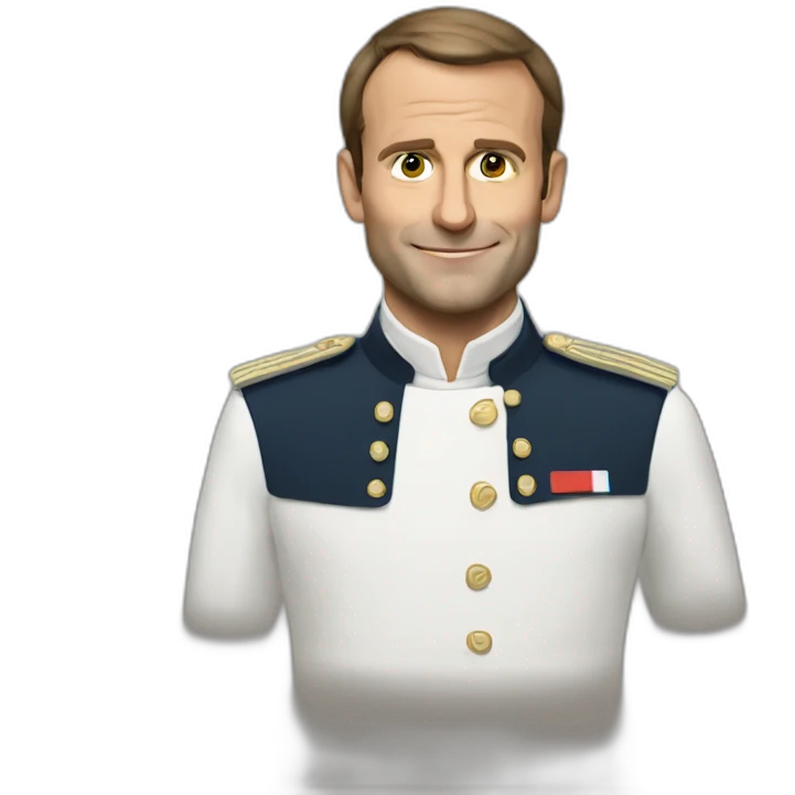 Macron vomi emoji