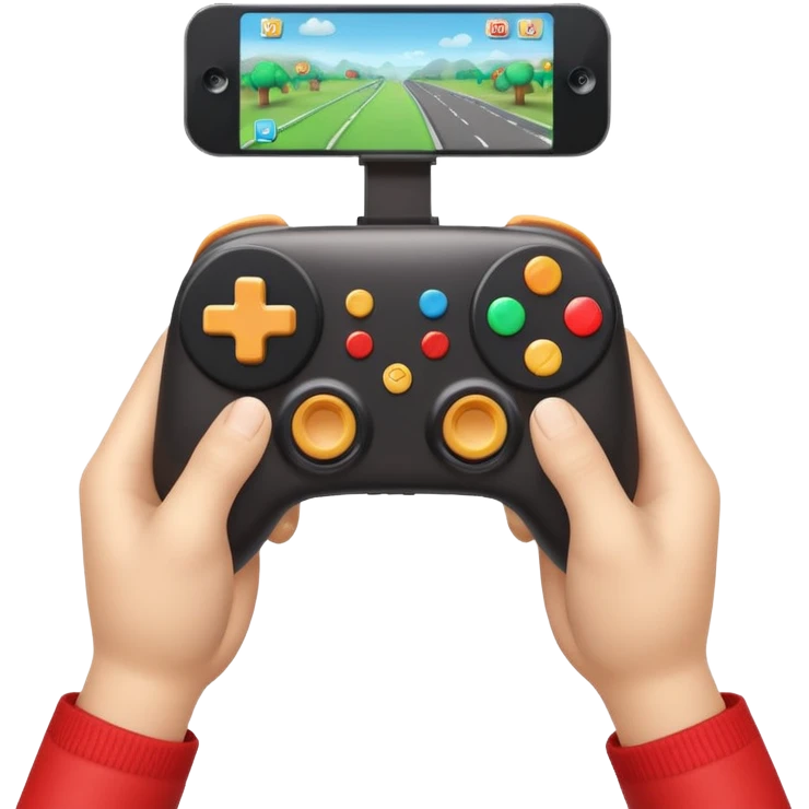 kids gamertap hand  icons 3d  emoji