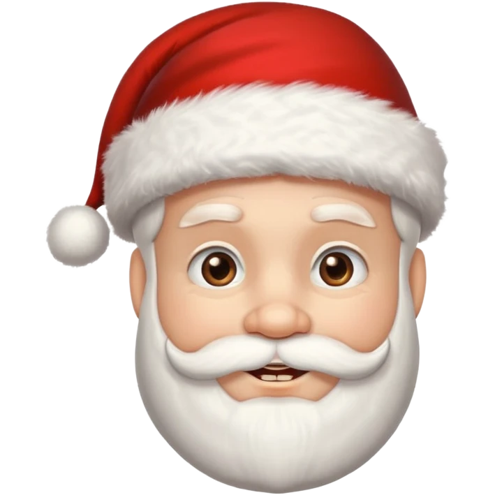 santa claus con ortodoncia emoji
