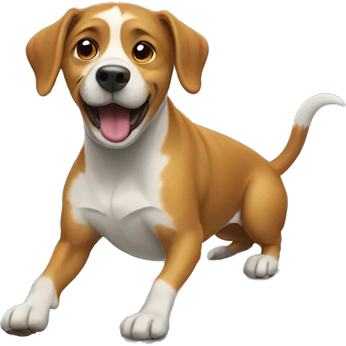 Dog surfing  emoji