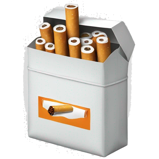 Cigarette pack emoji