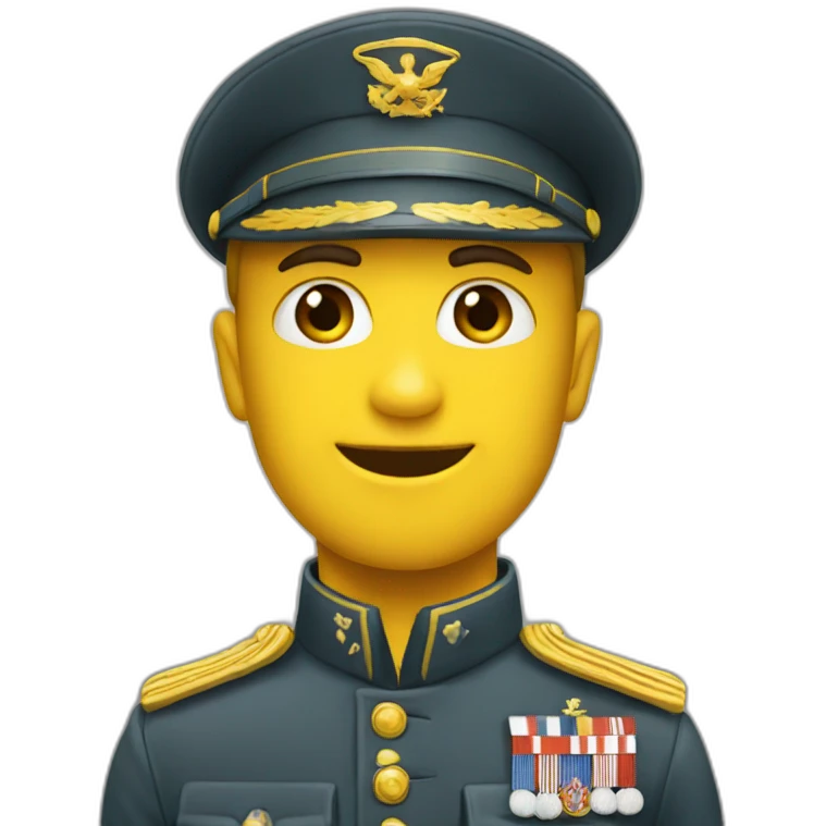 Salut militaire emoji emoji