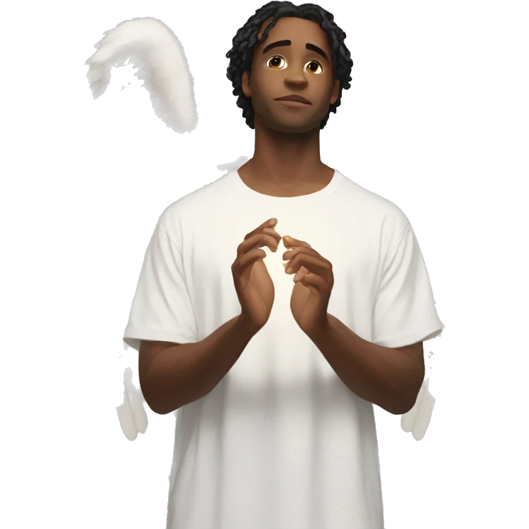 angel aesthetic emoji