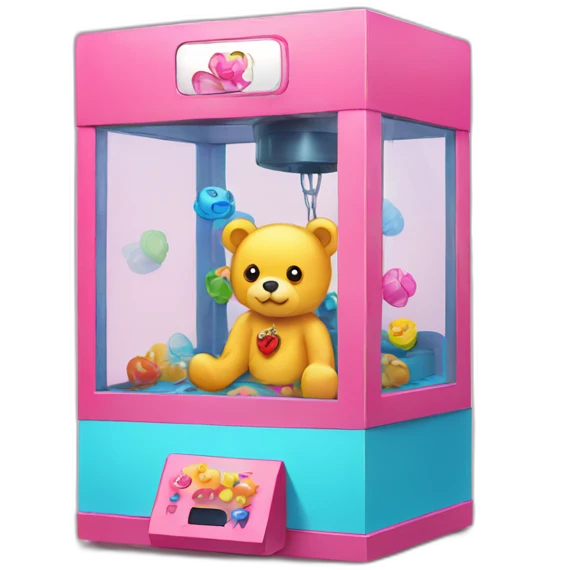 claw machine bears emoji