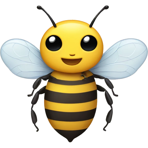 cute bee  emoji