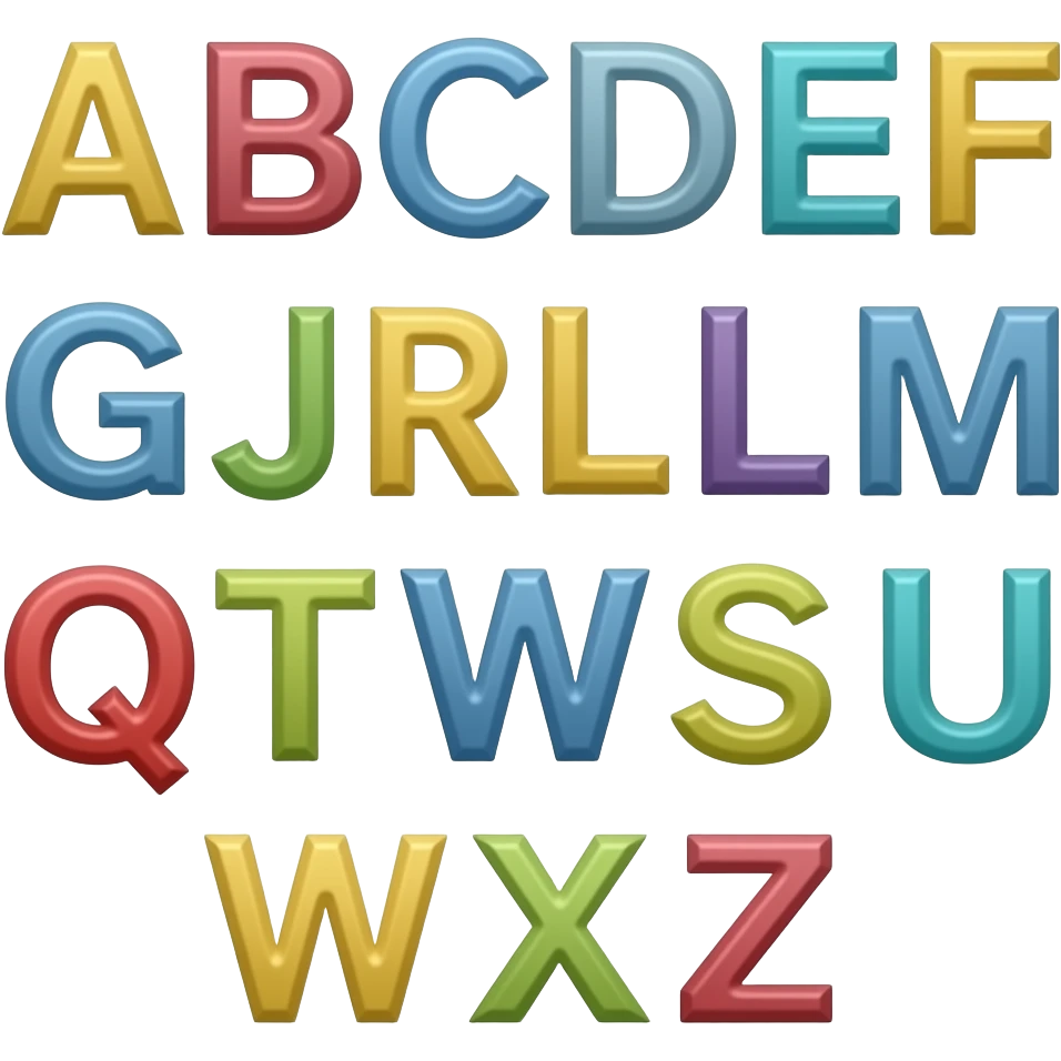 abcdefghijklmnolpqrstuvwxyz emoji