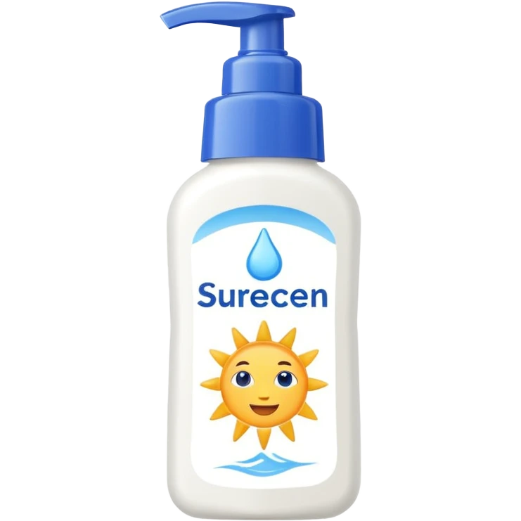 sunscreen emoji