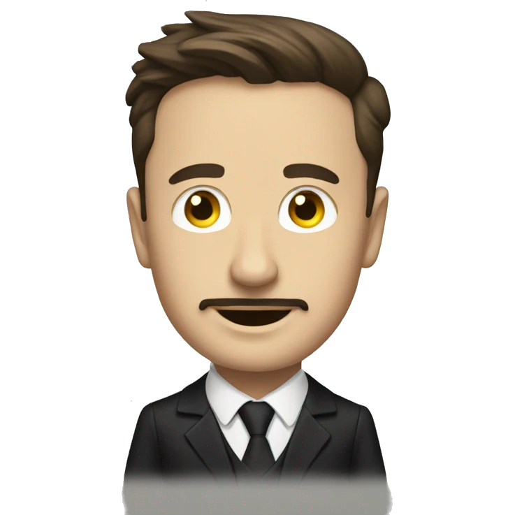 A tesla emoji