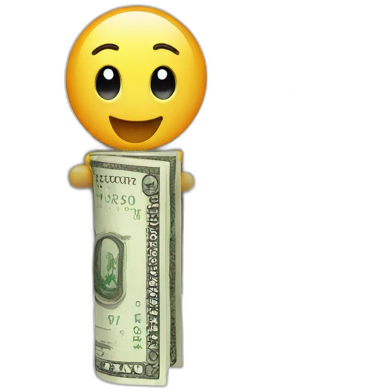Money with wings emoji
