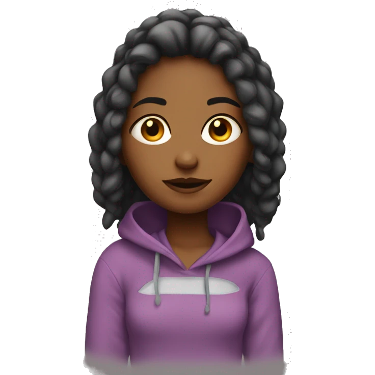 chill girl  emoji