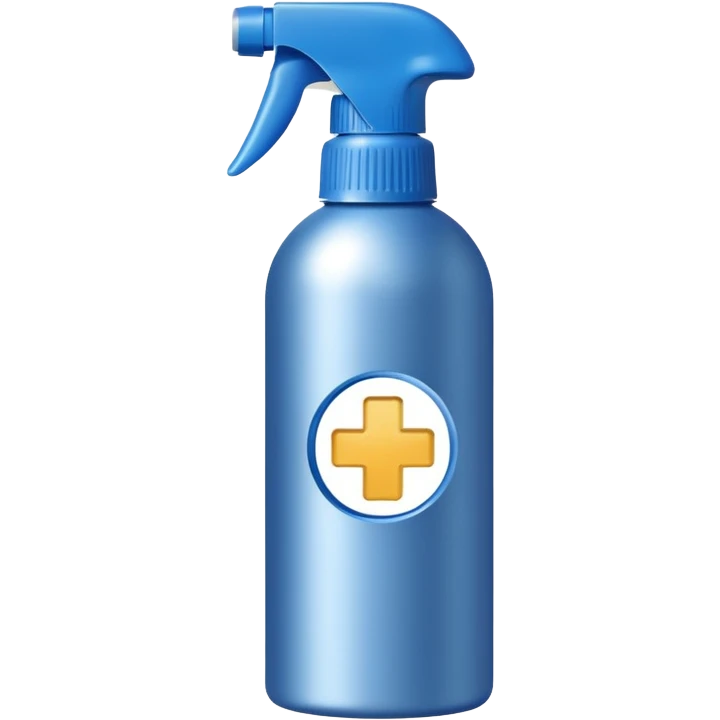 magnesium spray with blue label emoji