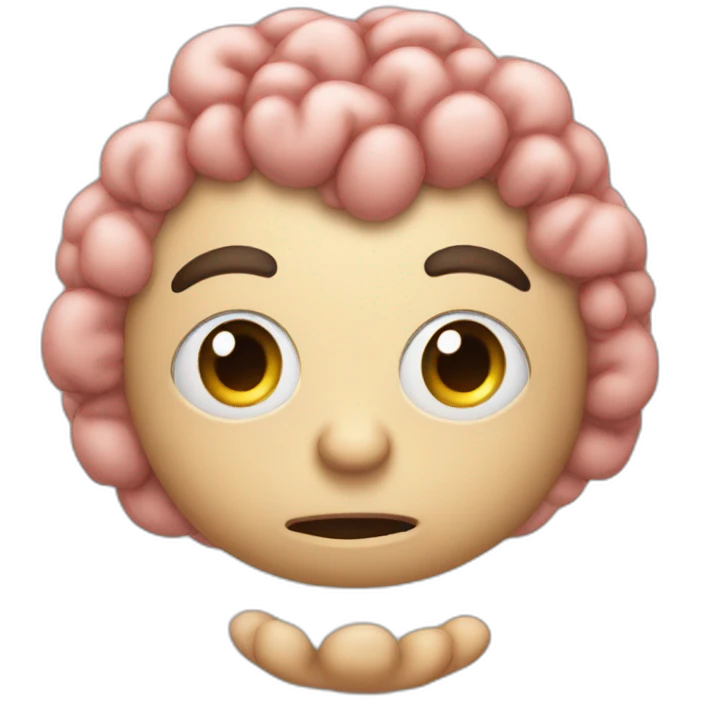 Brain fart emoji