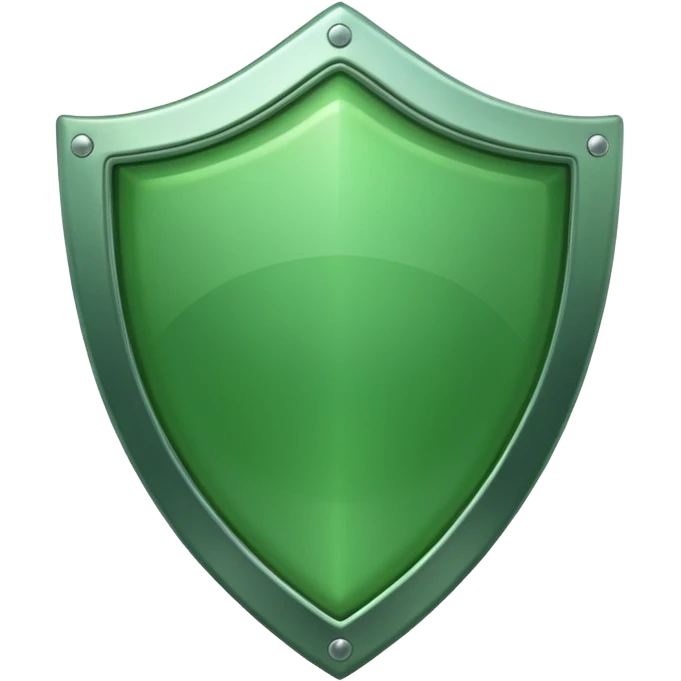green shield emoji