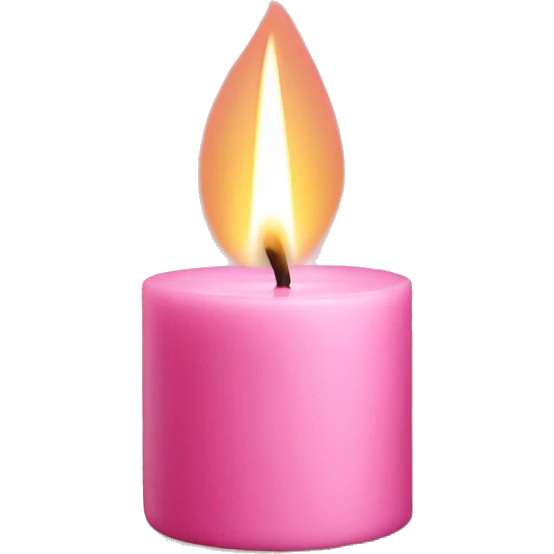 Pink Dior candle  emoji