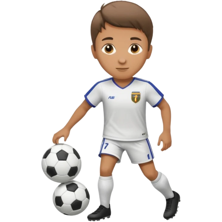 A soccer player emoji