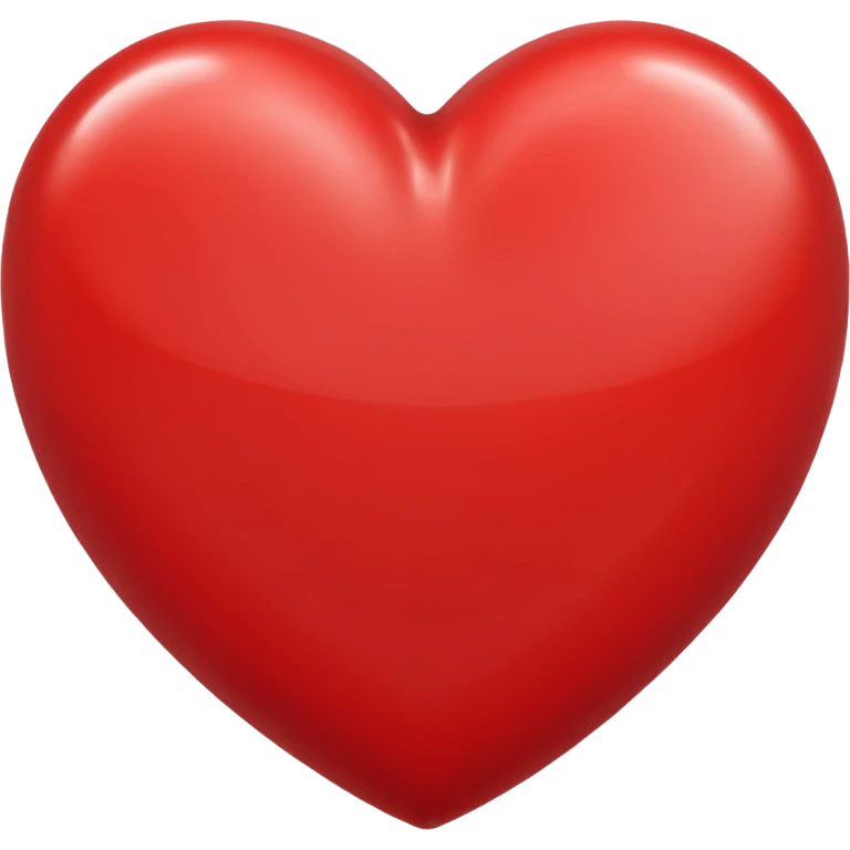 red heart emoji