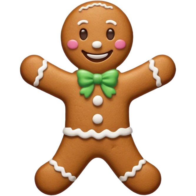 Gingerbread emoji