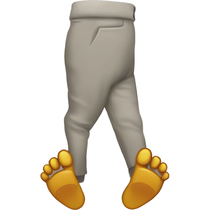 dig with big toes emoji