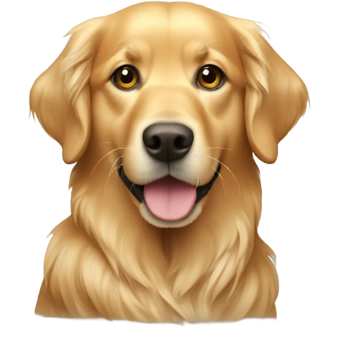 golden retriever  emoji